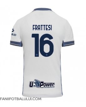 Inter Milan Davide Frattesi #16 Tricou Fotbal Replică 2024-25 Barbati Deplasare